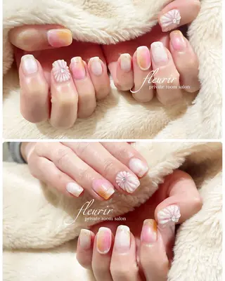 ネイル フルリール 【プライベートサロンのネイルデザイン