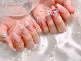 ネイル ゆりか ジョアアンジェ福島のネイルデザイン