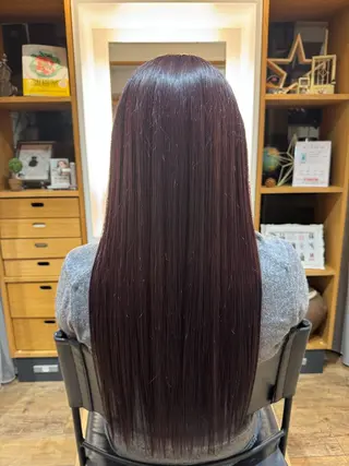 セミロング afloatkobe所属・美髪/髪質改善 川口凌弥のヘアスタイル