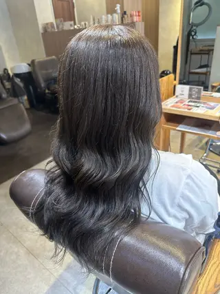 ロング カラー 🦋艶モテカラー/ヘ アセット🦋YURIのヘアスタイル