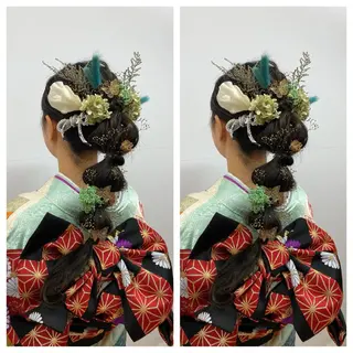 ヘアアレンジ 顔まわり🤍小顔 カット🤍みさきのヘアスタイル