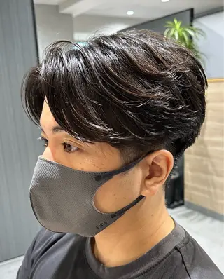 メンズ 野村 俊太のヘアスタイル