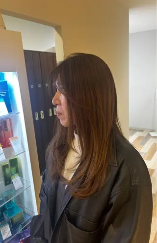 ロング 田中 翔子のヘアスタイル