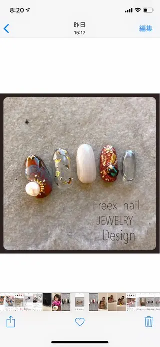 ネイル Freex nail所属・freex nail /ニュアンス/個性派のネイルデザイン