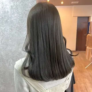 ロング カラー あ あのヘアスタイル