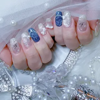 ネイル Yudia🩵 Yuiのネイルデザイン