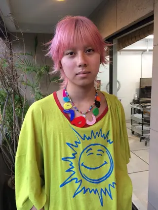 ショート メンズ SALOWIN原宿iori店 1F所属・ﾃﾞｻﾞｲﾝｶﾗｰ /ﾕｳﾀﾏﾝ👽のヘアスタイル