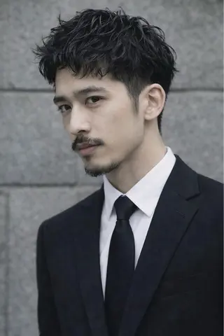 メンズ 赤木蓮/メンズ特化/ メンズパーマ/のヘアスタイル