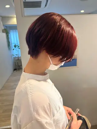 ショート オリーブ/ ナカミネアキナのヘアスタイル