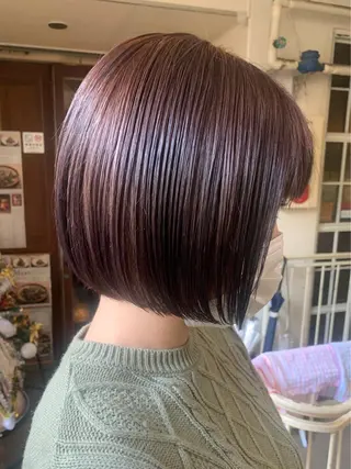 ミディアム カラー 似合わせパーマ🔥 渡邉愛斗のヘアスタイル