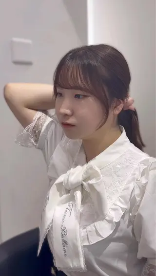 セミロング YUZU🎀顔まわり ×レイヤーカットのヘアスタイル