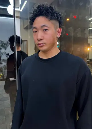 ショート メンズカット/パーマ /amy.下村透依のヘアスタイル