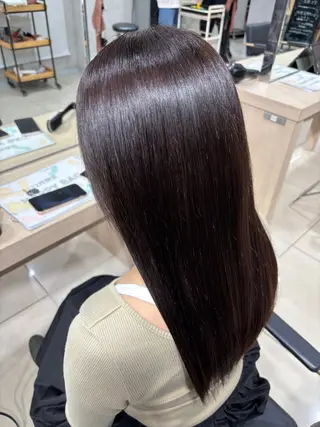 ロング カラー 🍒カラー/縮毛🍒 こばるのヘアスタイル