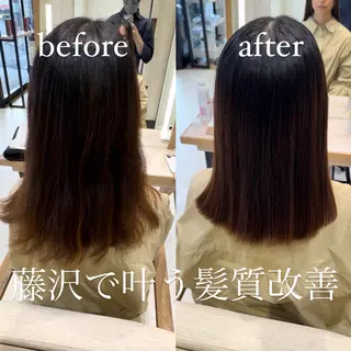 ロング パーマ 艶カラー/暖色カラー /透明感/ryutoのヘアスタイル