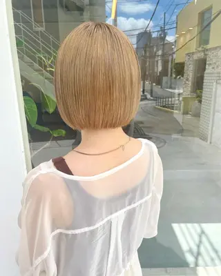 ミディアム Masena所属・💎韓国風レイヤー /ボブ💎Namiのヘアスタイル