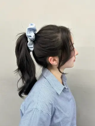 ロング 盛れるヘア♡ 韓国Styleのヘアスタイル