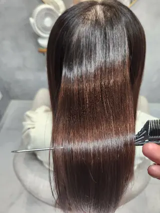 ロング 小松 航大のヘアスタイル