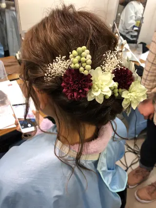 ヘアアレンジ 仲村 貢のヘアスタイル