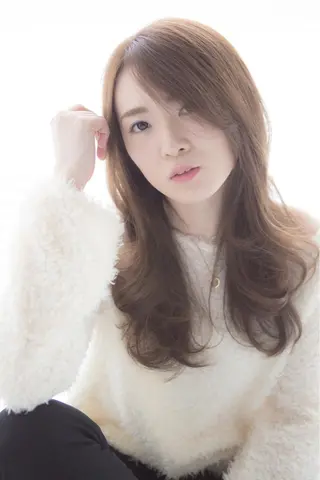 ロング 角 大輔のヘアスタイル