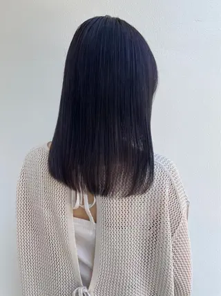 ロング maya レイヤーカットのヘアスタイル