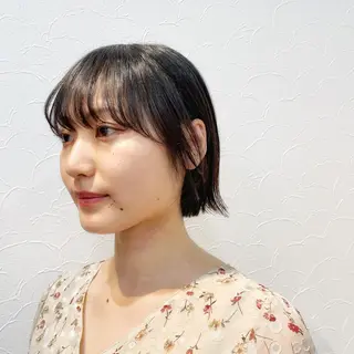 ショート newline銀座所属・👑銀座ショート/ 絶壁補正/金子涼👑のヘアスタイル