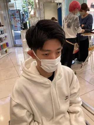 ショート メンズ 髪質改善 カミムラのヘアスタイル