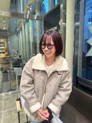 ショート カラー AVEDA Lifestyle  Salon & Spa 南青山所属・🌿カットモデル募集 🌿rinonのヘアスタイル