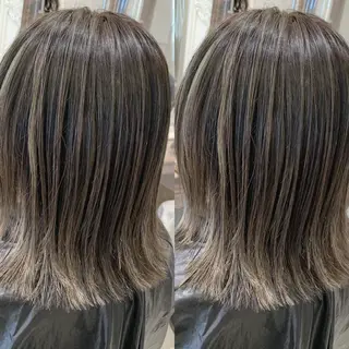 ミディアム カラー 【ボブ・ショート】 Ash茗荷谷店のヘアスタイル