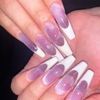 ネイル NES NAIL所属・さゆり￤推しキャラ ￤ロングネイル🩷のネイルデザイン