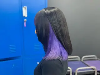 ミディアム カラー white.梅田所属・White梅田  ／ COCOのヘアスタイル