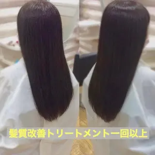 ロング カラー 『艶髪』で印象が激変 ！髪質改善専門KONのヘアスタイル