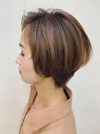 ショート 中垣 南のヘアスタイル