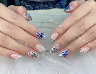 ネイル 神田 ココナッツのネイルデザイン