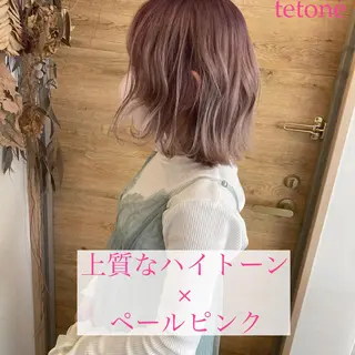 ショート カラー テトネ タカシのヘアスタイル