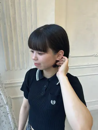 ショート MaisonHALU 松浦光咲のヘアスタイル