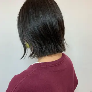 ショート 艶髪color💎髪 質改善ストレート大吉のヘアスタイル