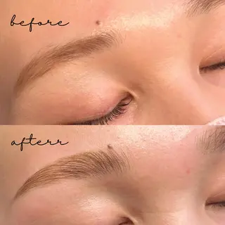 メンズ アイブロウ 眉毛&フェイス WAX専門ハルヒラリの眉毛・アイブロウイメージ