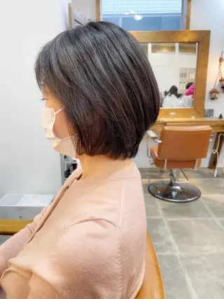 ショート newline銀座所属・👑銀座ショート/ 絶壁補正/金子涼👑のヘアスタイル