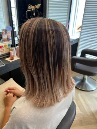 ミディアム カラー 【fiti】 小野寺 航大のヘアスタイル