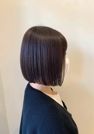 ミディアム 透明感カラー/梅田 /髪質改善/はるきのヘアスタイル