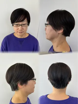 ショート maru.所属・林 小夏のヘアスタイル