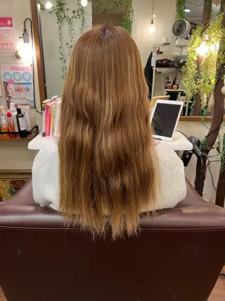 ロング 石野 しおりのヘアスタイル