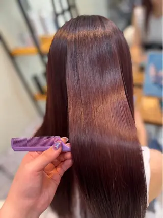 ロング カラー wakana／ メンズカット／カラーのヘアスタイル