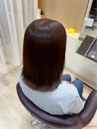 ミディアム 東田 篤希のヘアスタイル