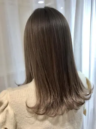 ロング 艶髪カラー&ウルフ フルカワ ヒロズミのヘアスタイル
