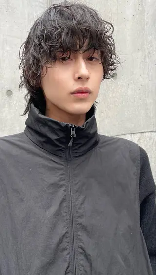 パーマ メンズ anri🤍🎀 メンズのヘアスタイル