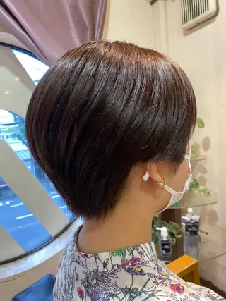 ショート AIRFLOW WITH THE GARDEN所属・横野 朱音のヘアスタイル