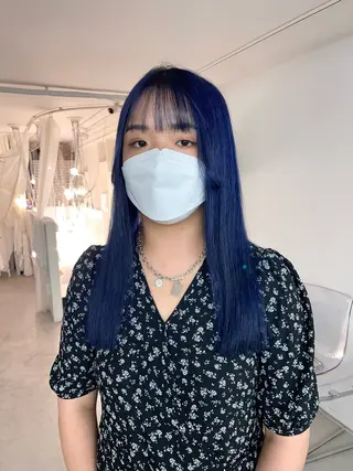 セミロング nishiura nanasaのヘアスタイル