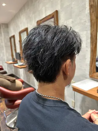 ショート メンズ 門脇 雅斗のヘアスタイル
