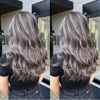 ロング カラー ✨レイヤーカット 海外ヘア/原宿✨のヘアスタイル